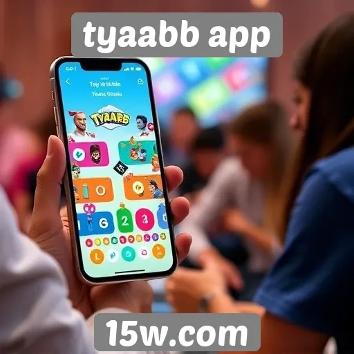 Explore os recursos sociais do tyaabb app